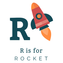 Alfabeto de letra r cohete Diseño PNG