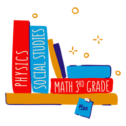 Livros de assuntos planos Desenho PNG