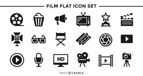 film icon flat