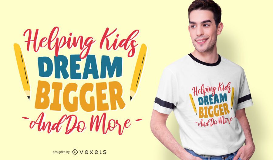 Professor Lettering texto Design de t-shirt Professor Lettering texto Design de t-shirt