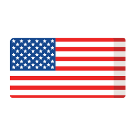 American Flag Flat Icon Transparent Png Svg Vector File