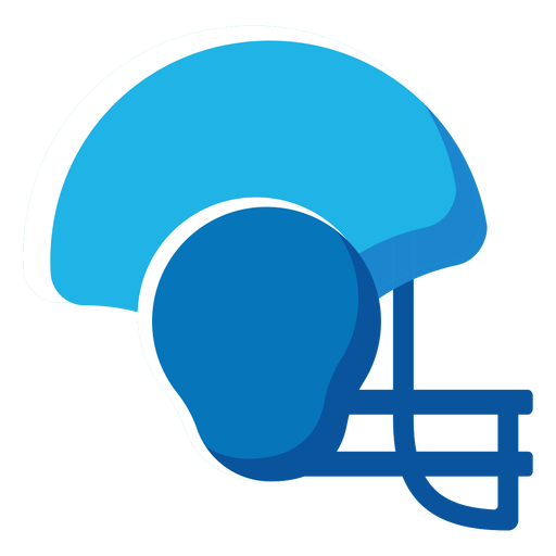 American football helmet flat icon football PNG Design