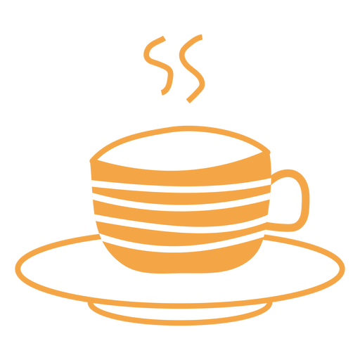 Download Autumn tea cup cartoon - Transparent PNG & SVG vector file