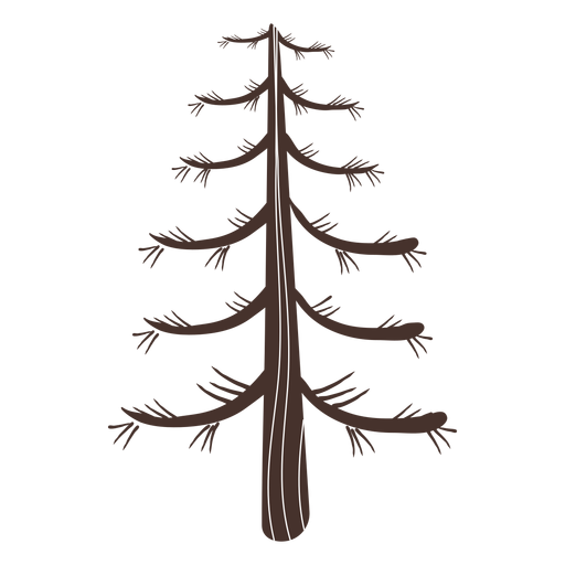 Desenho de árvore nua no outono Desenho PNG
