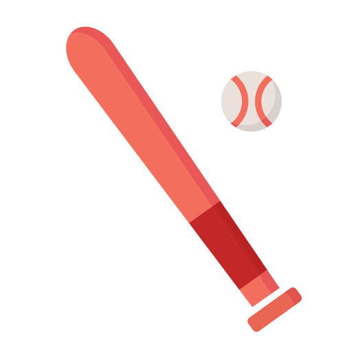 Baseball Bat Flat Icon Transparent Png Svg Vector File