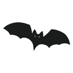 Murciélago volando silueta Diseño PNG