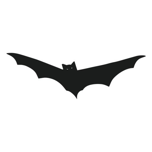 Bat front view element silhouette - Transparent PNG & SVG vector file
