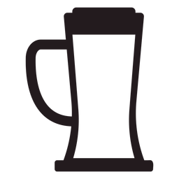 Beer Mug Black PNG & SVG Design For T-Shirts