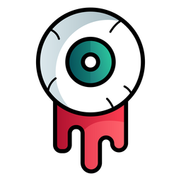 Eyeball Drip - Eyeball Horror - Sticker