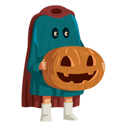 Menino usando fantasia de cavaleiro sem cabeça Desenho PNG