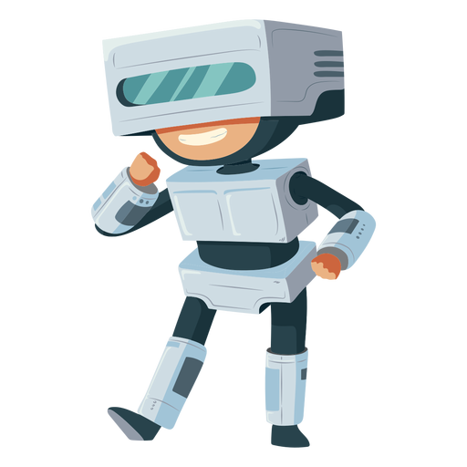 Boy wearing robot costume - Transparent PNG & SVG vector file