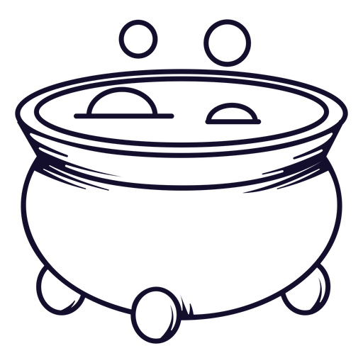 Cauldron Svg Outline Draw A Bubbling Cauldron Clipart - vrogue.co