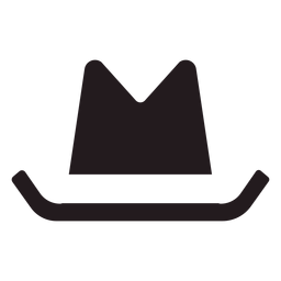 Cowboy Hat Black PNG & SVG Design For T-Shirts