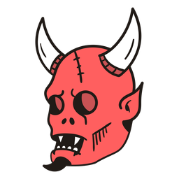 Character red devil - Transparent PNG & SVG vector file