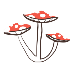 Dibujos animados de setas del bosque Diseño PNG