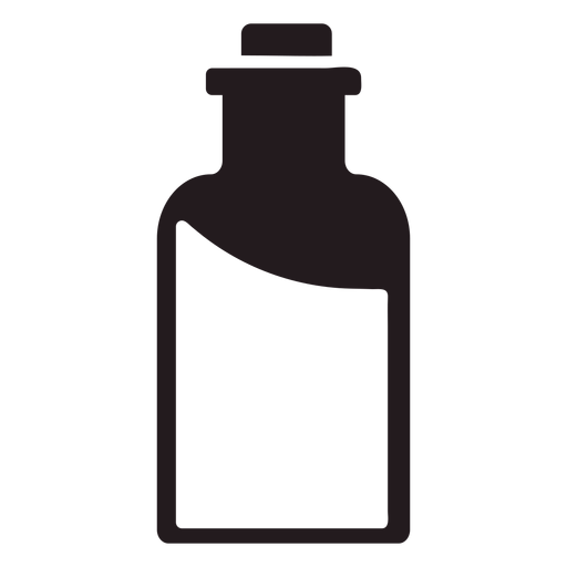 Aceite de oliva negro negro Diseño PNG