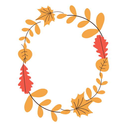 Round Autumn Monogram Frame SVG with Fall Leaves & Pumpkin for Cricut/ –  Board & Batten Design Co.