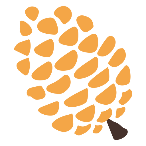 Icono de cono de pino