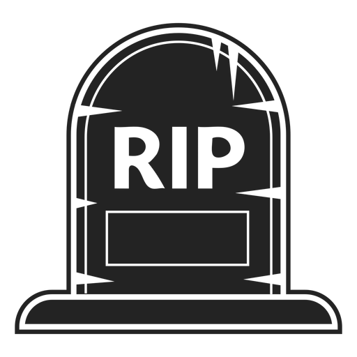 Tombstone Rip Retro PNG & SVG Design For T-Shirts