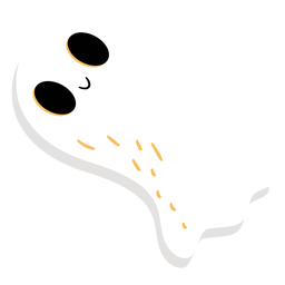 Smiley ghost illustration Transparent PNG