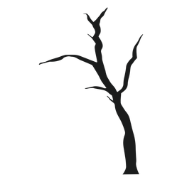 dead tree silhouette png