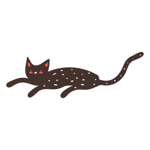 Um Gato Manchado Preto E Branco Dos Desenhos Animados PNG Imagens Gratuitas  Para Download - Lovepik