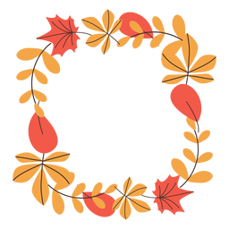 Round Autumn Monogram Frame SVG with Fall Leaves & Pumpkin for Cricut/ –  Board & Batten Design Co.