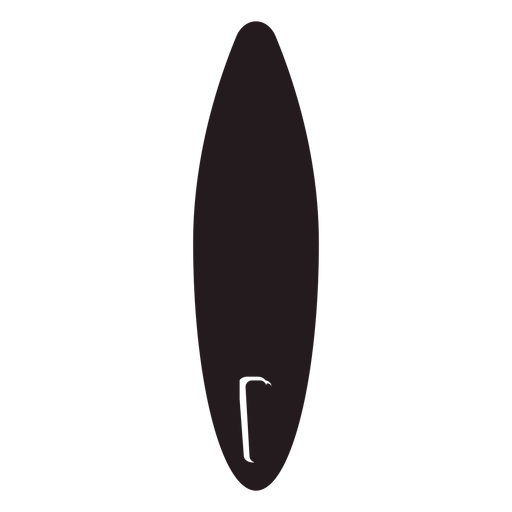 Surfing board black - Transparent PNG & SVG vector file