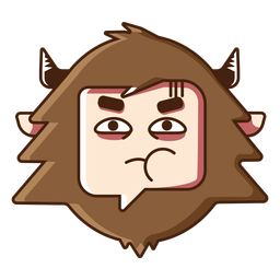 Yeti inveja emoji Desenho PNG