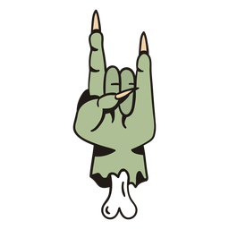 Download Zombie hand cartoon icon - Transparent PNG & SVG vector file