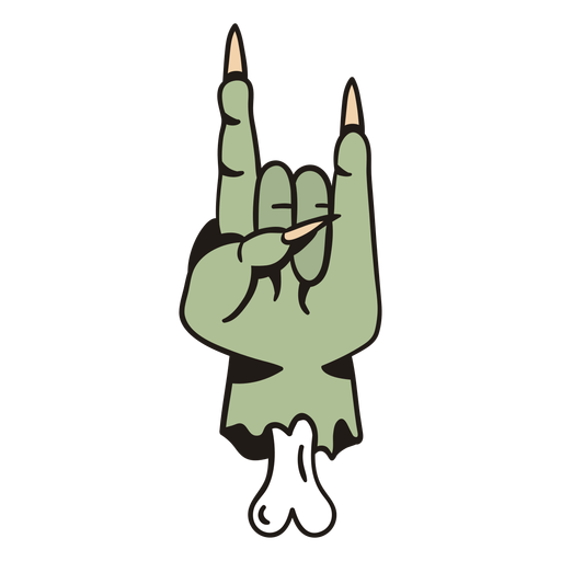 Zombie Hand Hand Gezeichnet Transparenter Png Und Svg Vektor