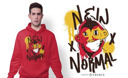Nuevo diseño de camiseta de personaje normal Nuevo diseño de camiseta de personaje normal