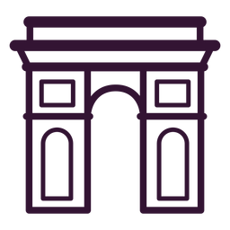 Arco do triunfo Desenho PNG