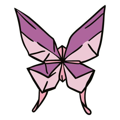 Download Butterfly origami illustration - Transparent PNG & SVG ...