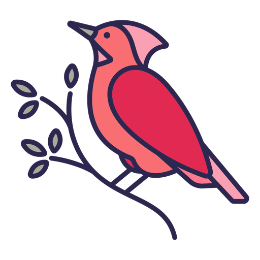 Cardinal Bird Flat Transparent Png Svg Vector File