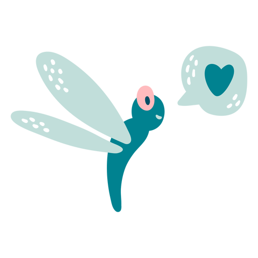 Cute Happy Dragon Fly Flat Transparent Png Svg Vector File