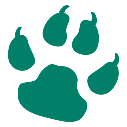 Dog Print Silhouette PNG & SVG Design For T-Shirts