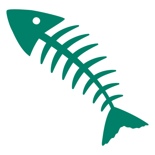 Fisch Dornen Silhouette PNG-Design