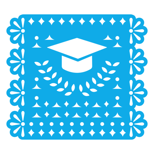 Download Graduation cap papercut garland - Transparent PNG & SVG ...