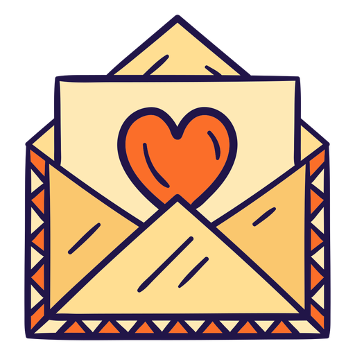 Love letter flat - Transparent PNG & SVG vector file