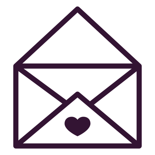 Download Love letter stroke letter - Transparent PNG & SVG vector file