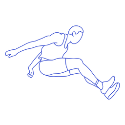 Curso de jumper masculino Desenho PNG