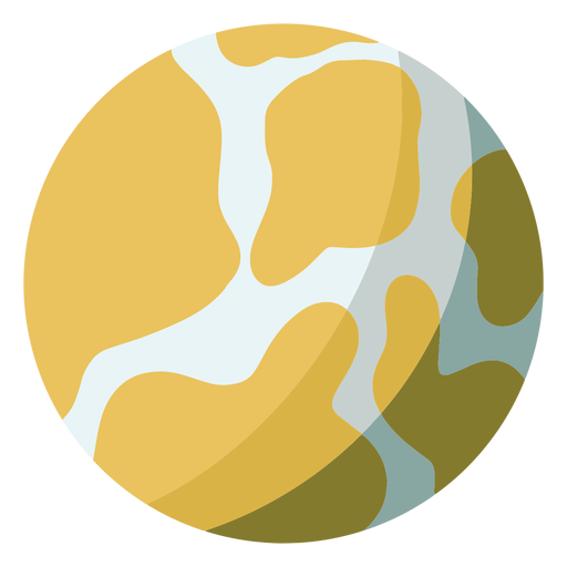 Merkur Planet Illustration PNG-Design