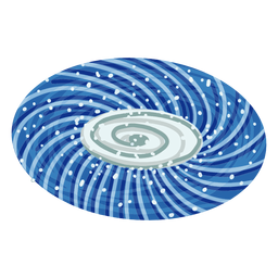 Ilustração da Via Láctea Desenho PNG