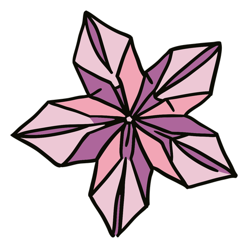 Download Origami flower illustration - Transparent PNG & SVG vector ...