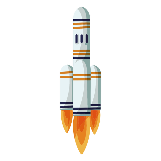 Sky rocket illustration PNG Design