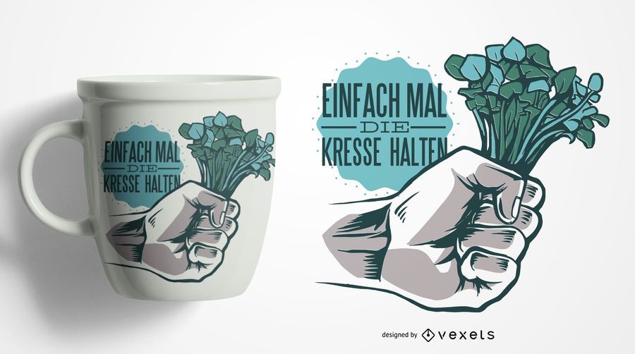 Cress German Quote Mug Design Cress German Quote Mug Design