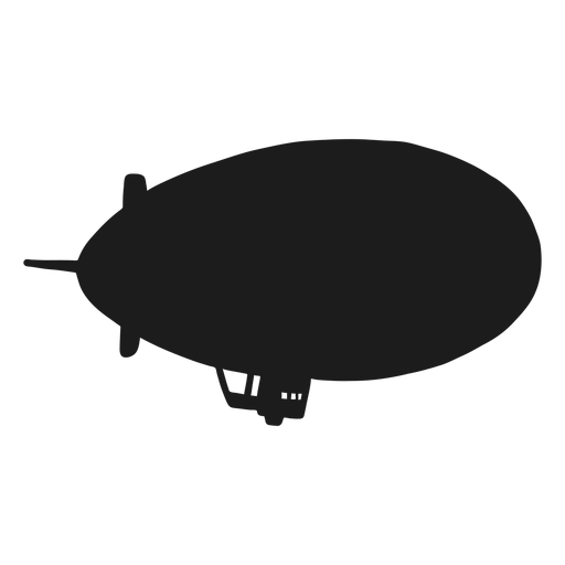 Airship right facing zeppelin PNG Design