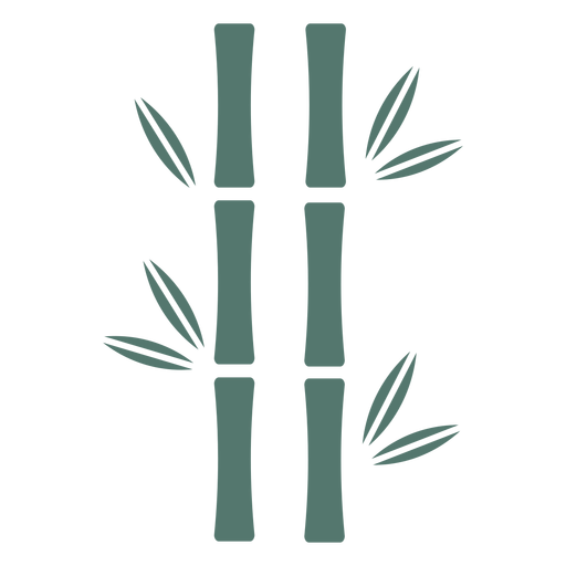 Bambu stick dois ícones idênticos Desenho PNG