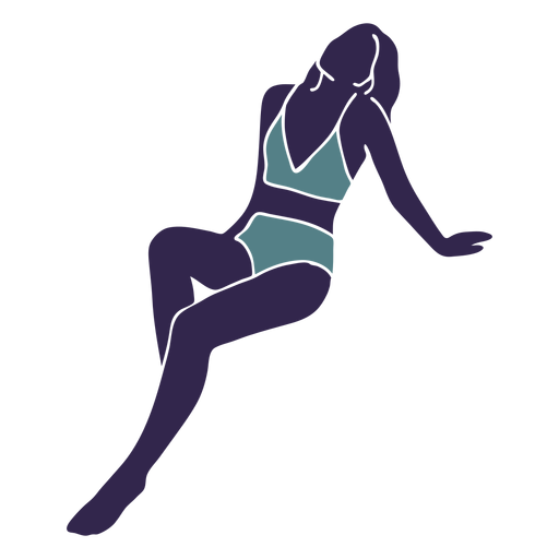 bikini girl looking upwards transparent png svg vector file vexels